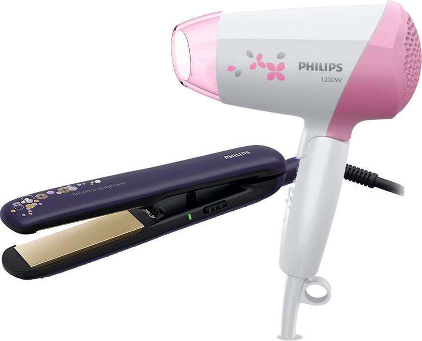 Philips straightener and outlet hair dryer