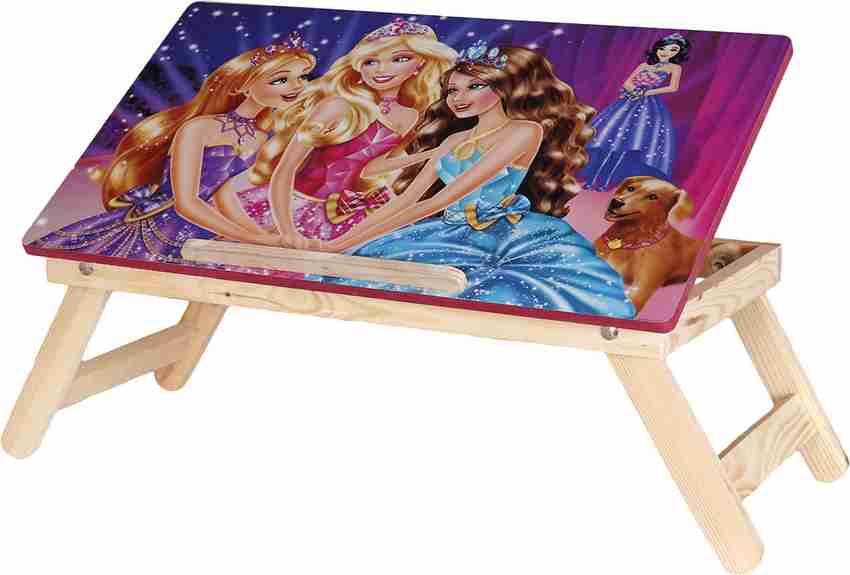 CADEAU Printed Wooden Table Kids Table Laptop Table Laptop Bed