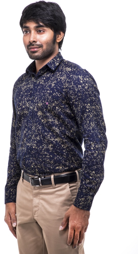 Buy OTTO Clothing Mens Formal Satin Shirt, Maroon, 38 at Amazon.in
