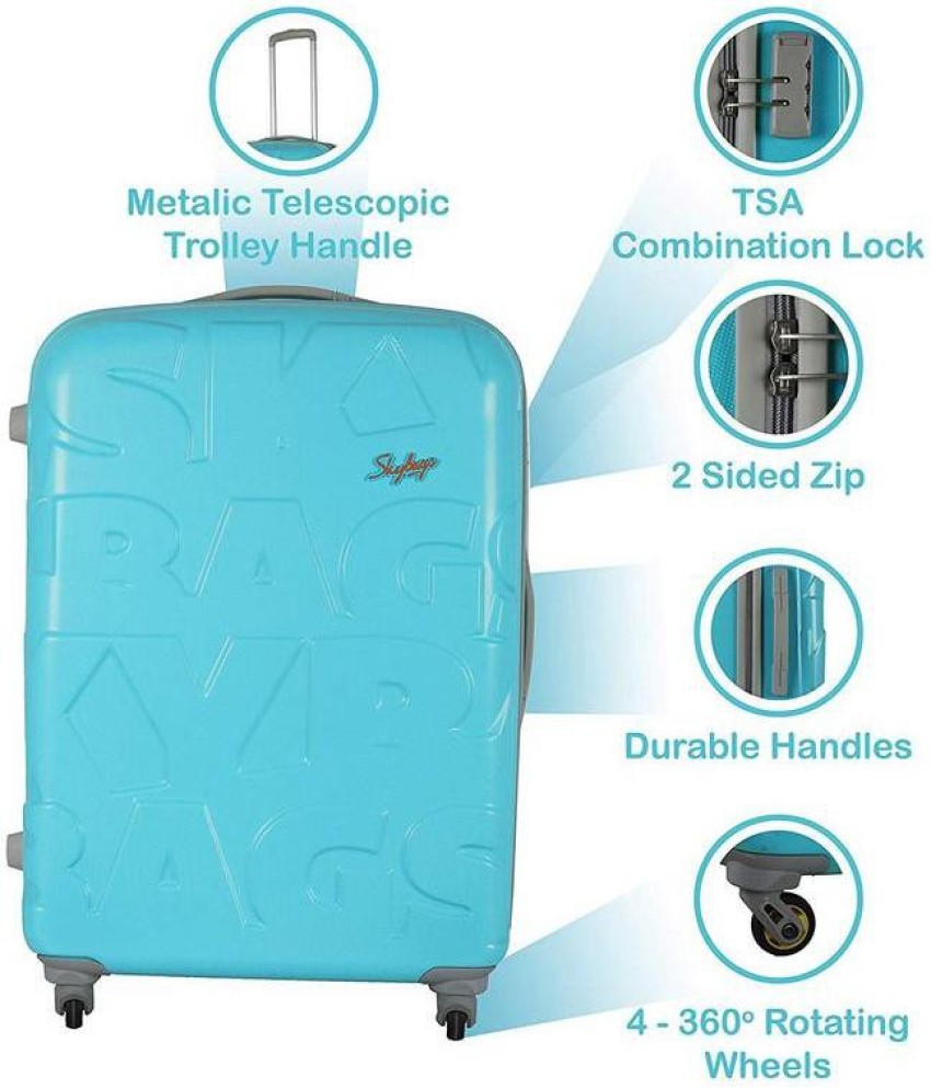 Skybags trolley sales bags polycarbonate