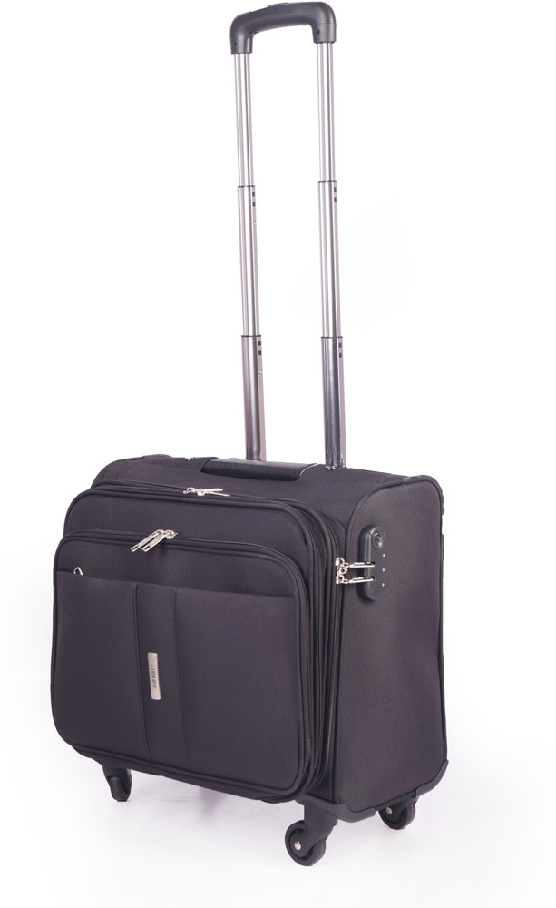 SAFARI Vector Expandable Cabin Suitcase 4 Wheels 20 inch Black Price in India Flipkart
