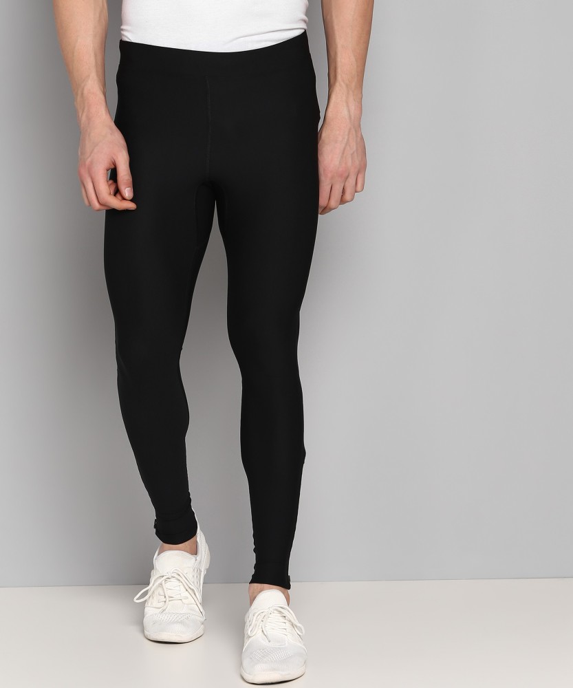 UNDER ARMOUR Solid Men Black Tights - Buy UNDER ARMOUR Solid Men Black  Tights Online at Best Prices in India
