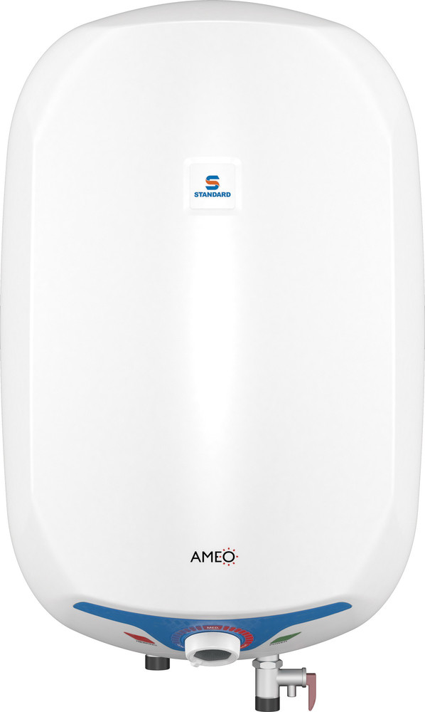 STANDARD 10 L Storage Water Geyser (Ameo, White Blue) Price in India - Buy  STANDARD 10 L Storage Water Geyser (Ameo, White Blue) online at Flipkart.com