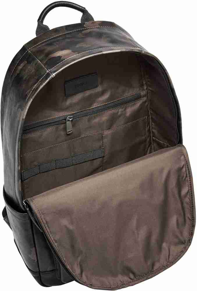 Fossil mens leather backpack hotsell