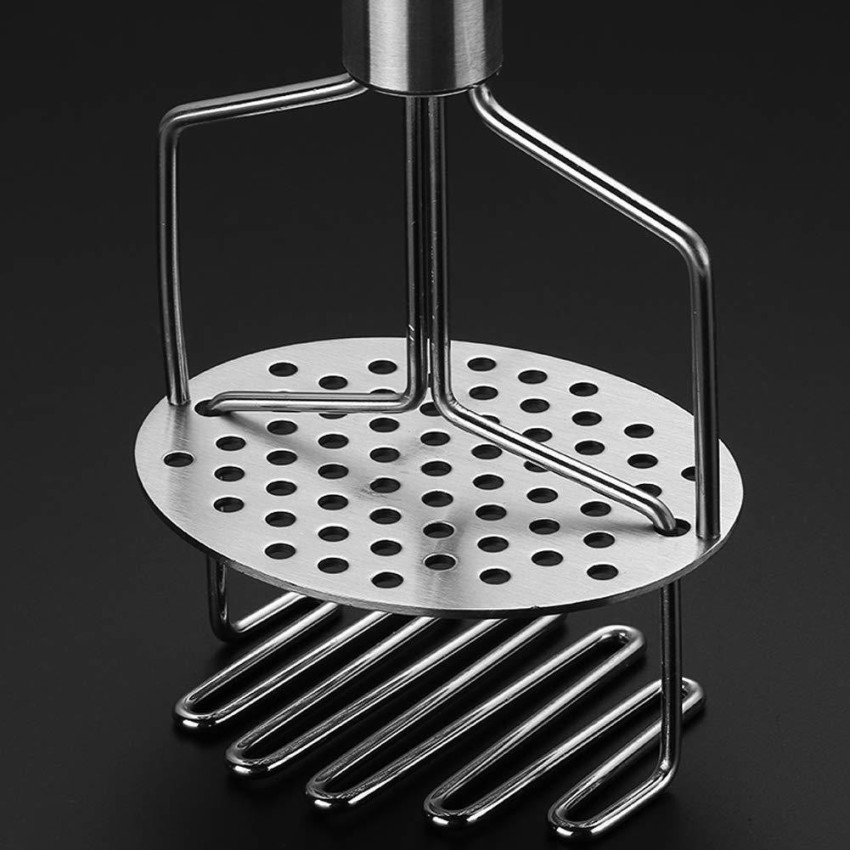 Hand Masher Stainless Steel (Mash for Dal/Vegetable/Potato/Baby Food/pav  bhaji)