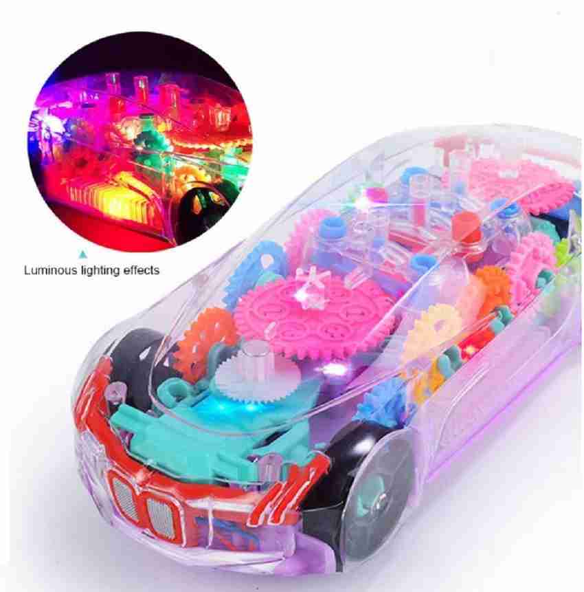 Quinergys Sound Light Toys for Kids Boys Girls Mechanical Car