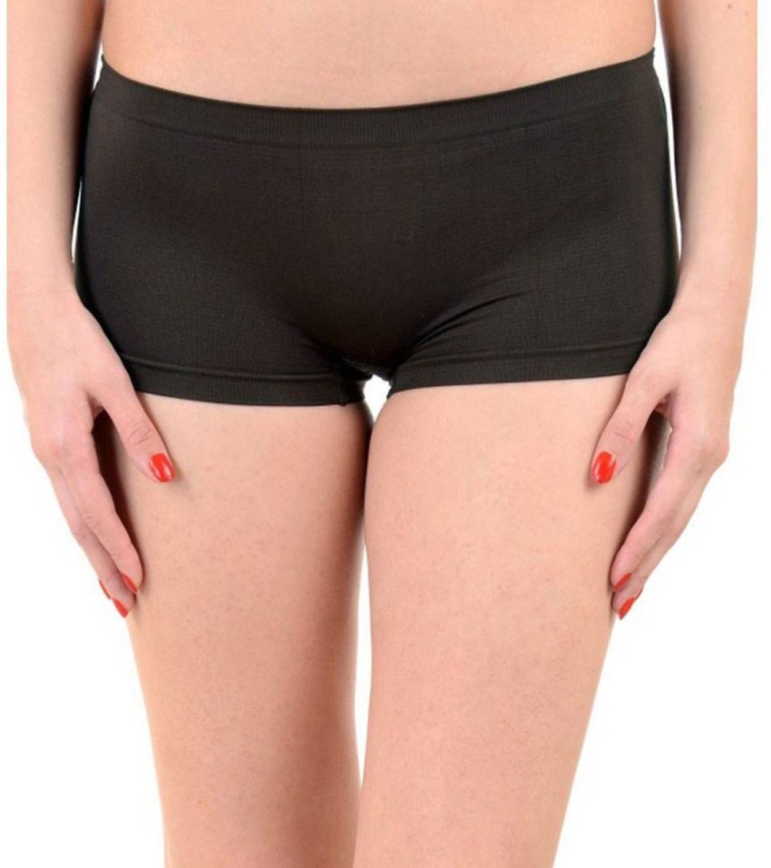 Nityakshi Women Boy Short Black Panty - Buy Nityakshi Women Boy Short Black  Panty Online at Best Prices in India