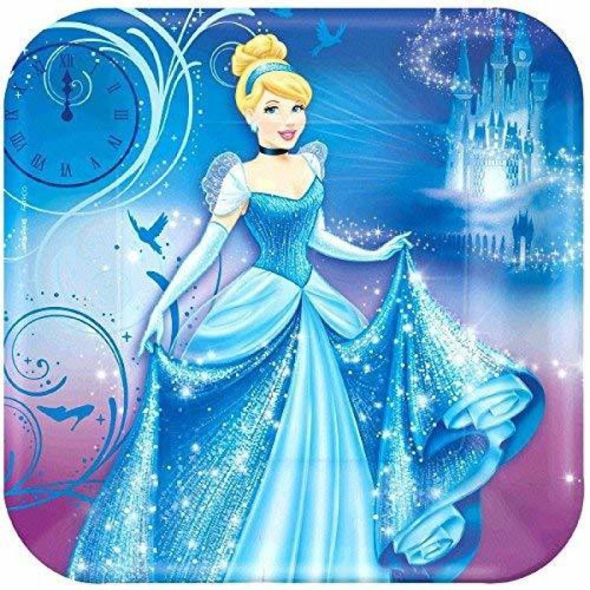 Barbie Round 9 inch Dinner Plates, 8ct