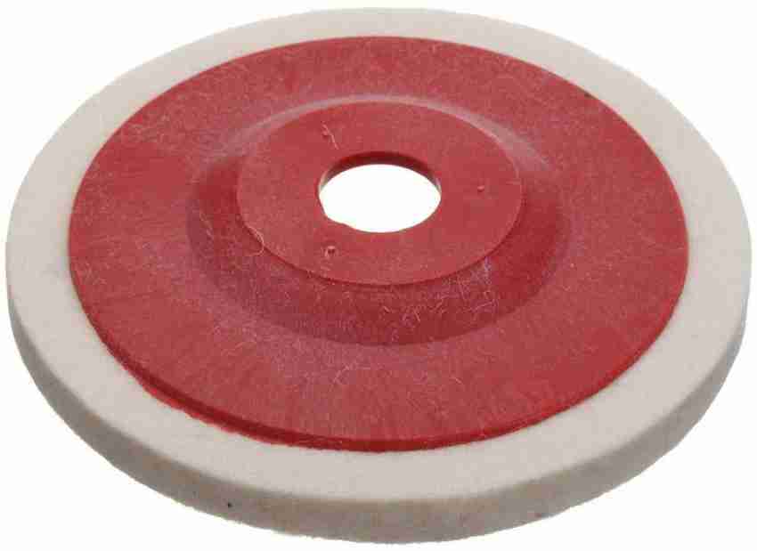 GTH 4 Pcs Wool Felt Buffing Pad Wheel Disc for Polishing Stainless Steel  Metal Marble Glass Ceramic, 4 Inch Angle Grinder Abrasive Rotary Tool  Accessory Buffing Wheel 4 Pcs Metal Polisher Price