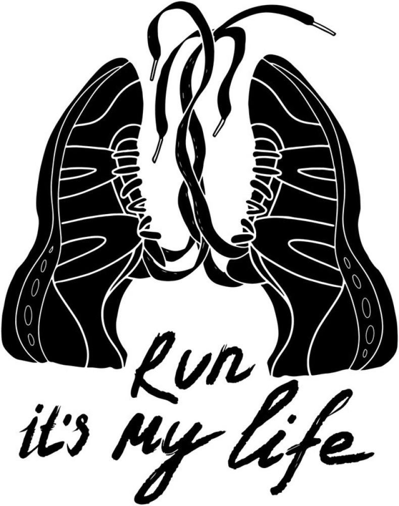 run its my life  Paper Print - Quotes & Motivation posters in India - Buy  art, film, design, movie, music, nature and educational  paintings/wallpapers at