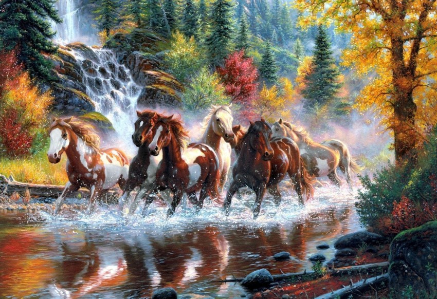 Seven Horses Wallpapers