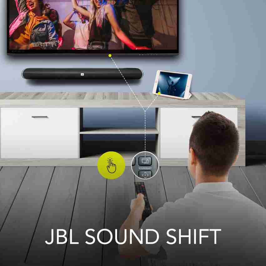 Barra de sonido  JBL SB-250 CINEMA, 2.1 canales, Subwoofer inalámbrico,  Bluetooth, Plano