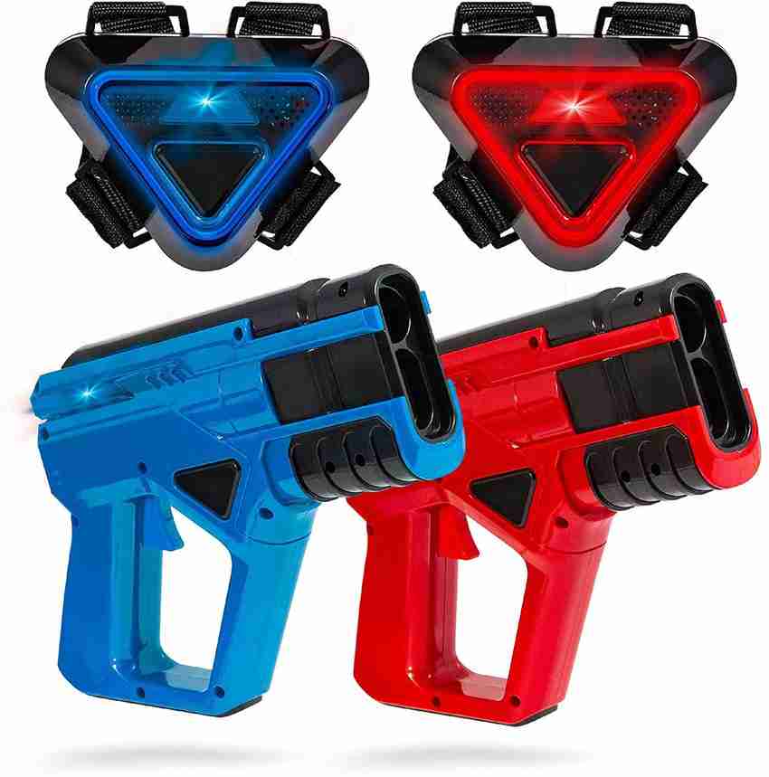 Toy laser shop tag shooting game