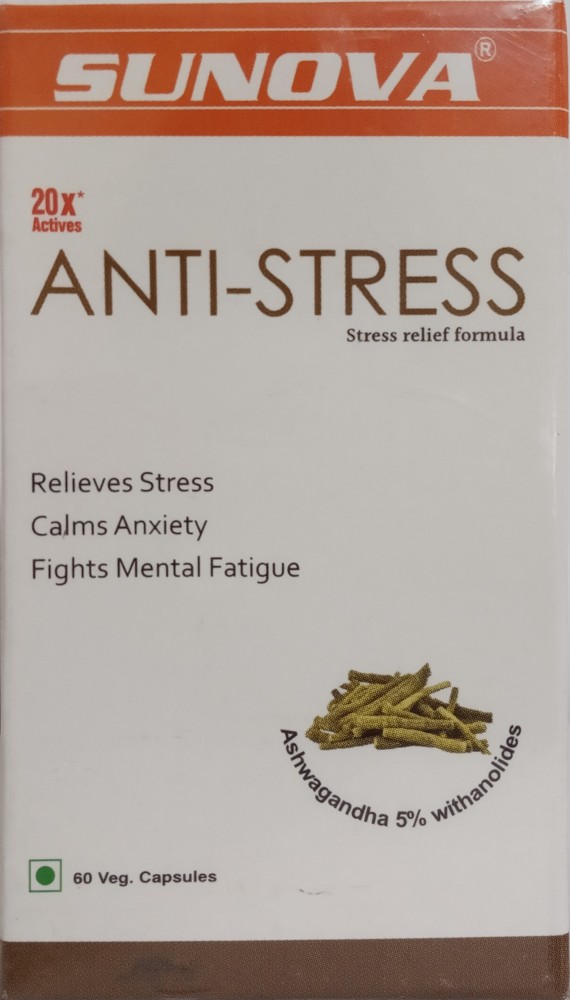 SUNOVA Anti-Stress, Self Relief Formula Price in India - Buy SUNOVA Anti- Stress, Self Relief Formula online at