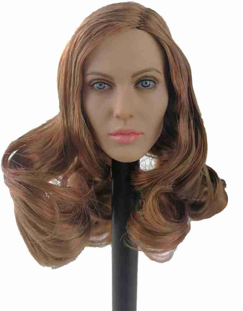 Phicen Limited Phicen 1/6 Scale Female Head Sculpt With Red Brown