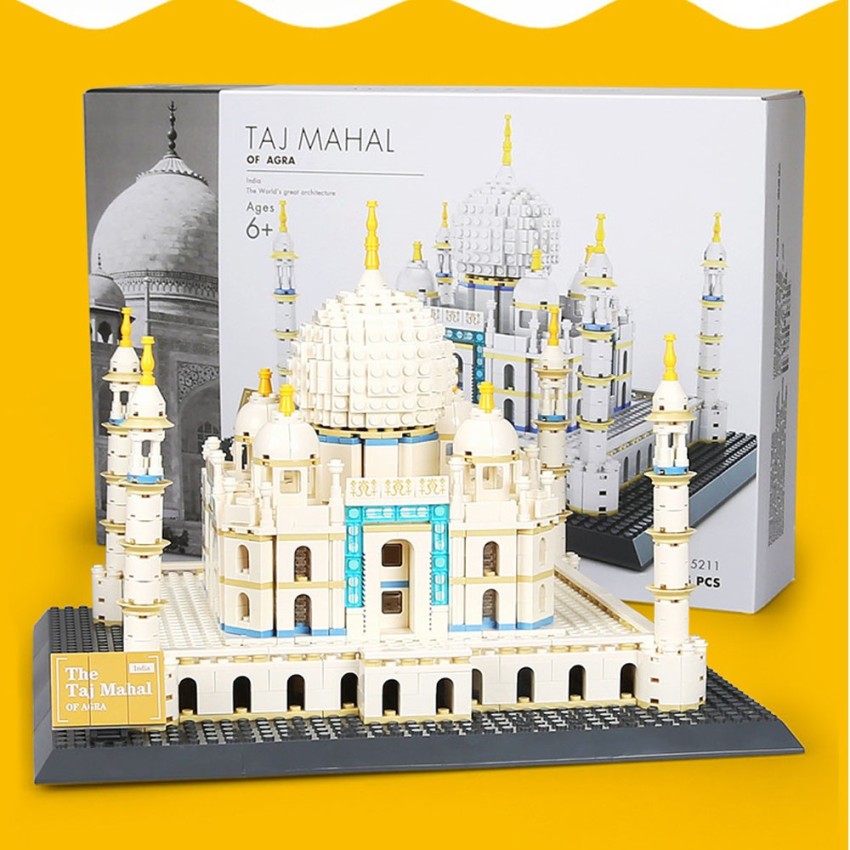 Stylo Architecture Series Taj Mahal Model Building Blocks Set