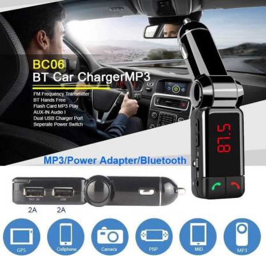 G32 Bluetooth Car Adapter (FM Transmitter, Dual USB)