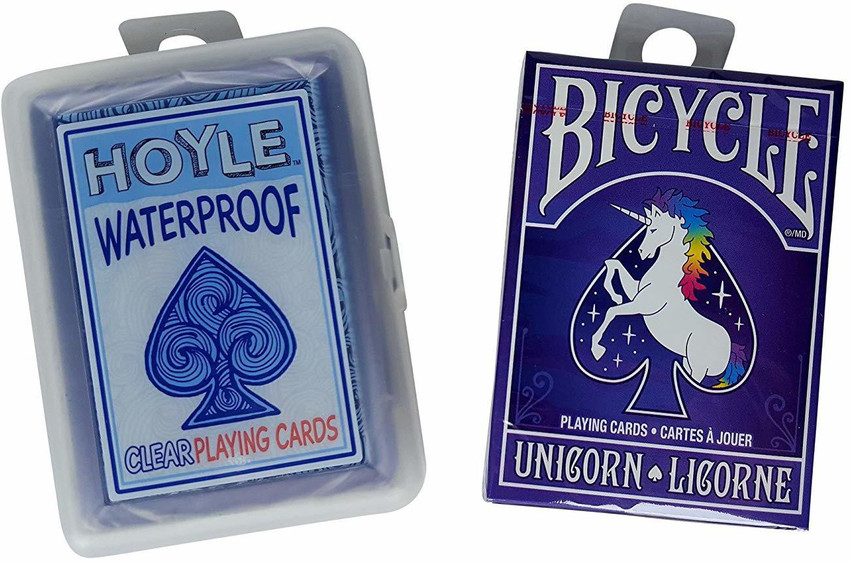 Combined Brands Waterproof Playing Cards With Deck Of U