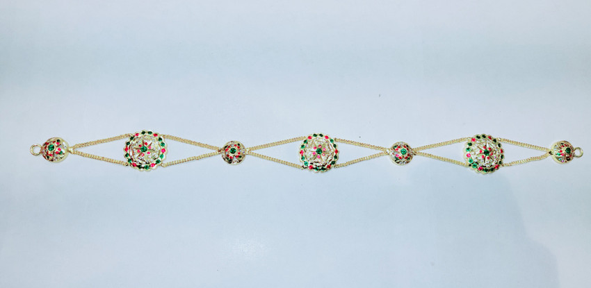 KUMAR Traditinol Rajputi Sisfull matha ptti Hair Chain Price in