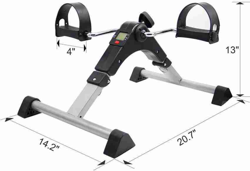 Rixim Folding Mini Stationary Bike Pedaler Fitness Rehab Gym