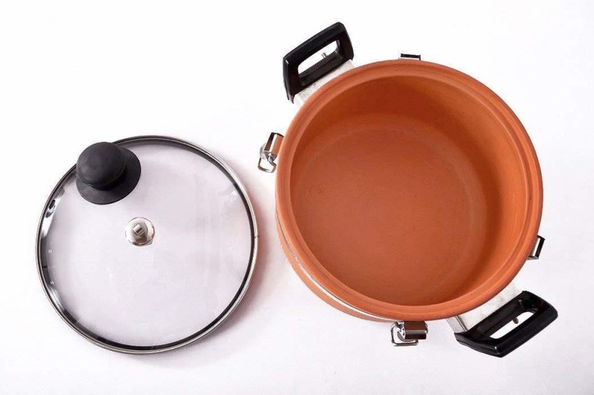 paramhans Terracotta Clay Cooker 3 L Pressure Cooker Price in