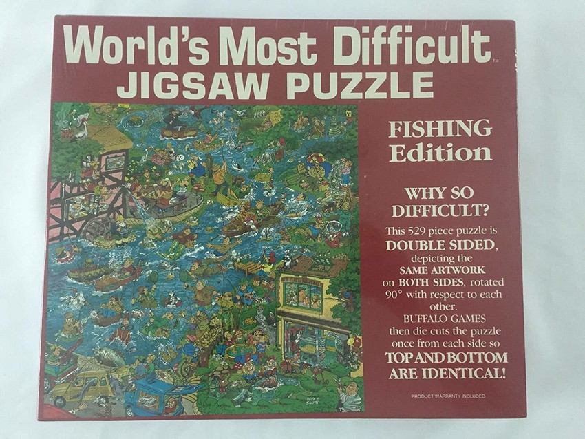 Buffalo Games Worlds Most Difficult Jigsaw Puzzle