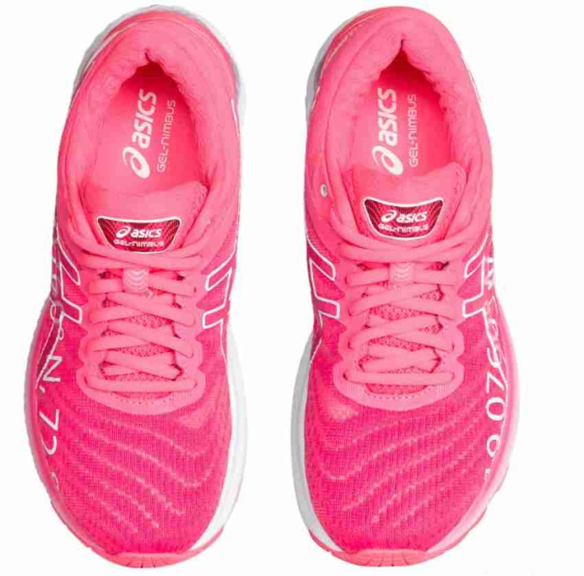 Asics nimbus 22 hot pink best sale