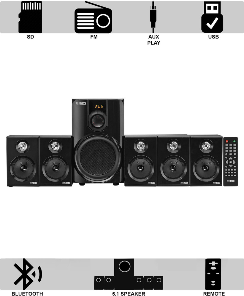Altec lansing 5.1 remote best sale