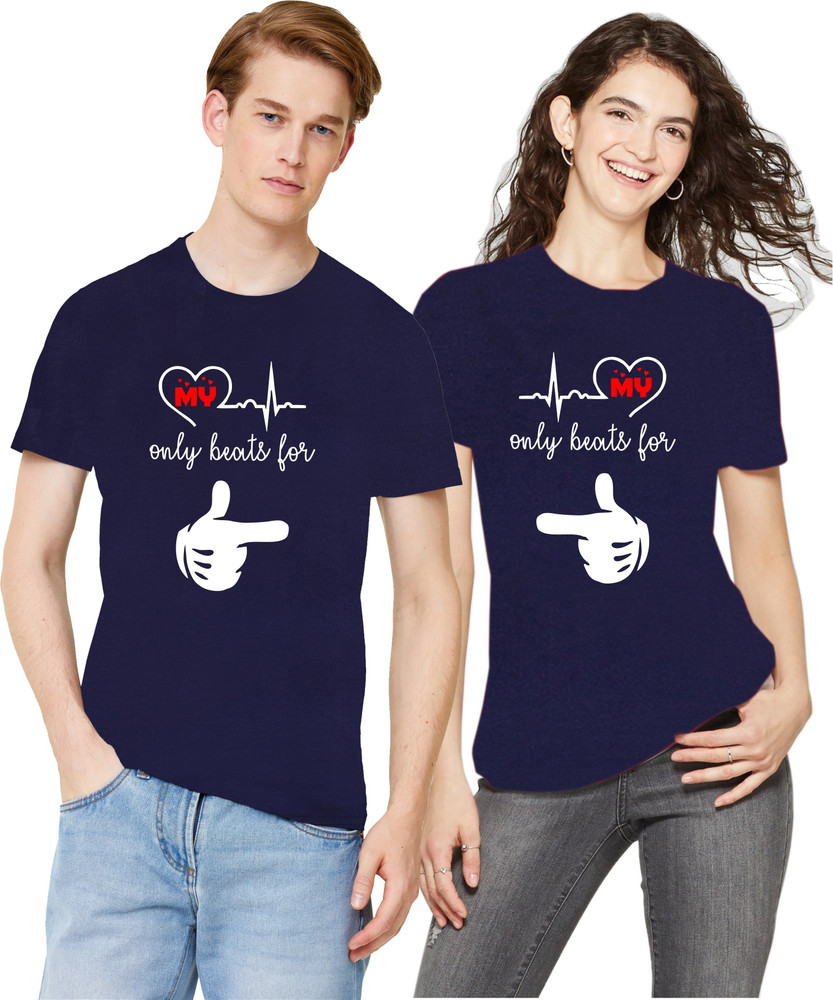 Couple t shirts online myntra online