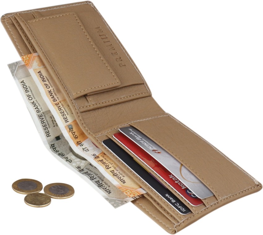 Mens Wallet With Money Clip Inside 