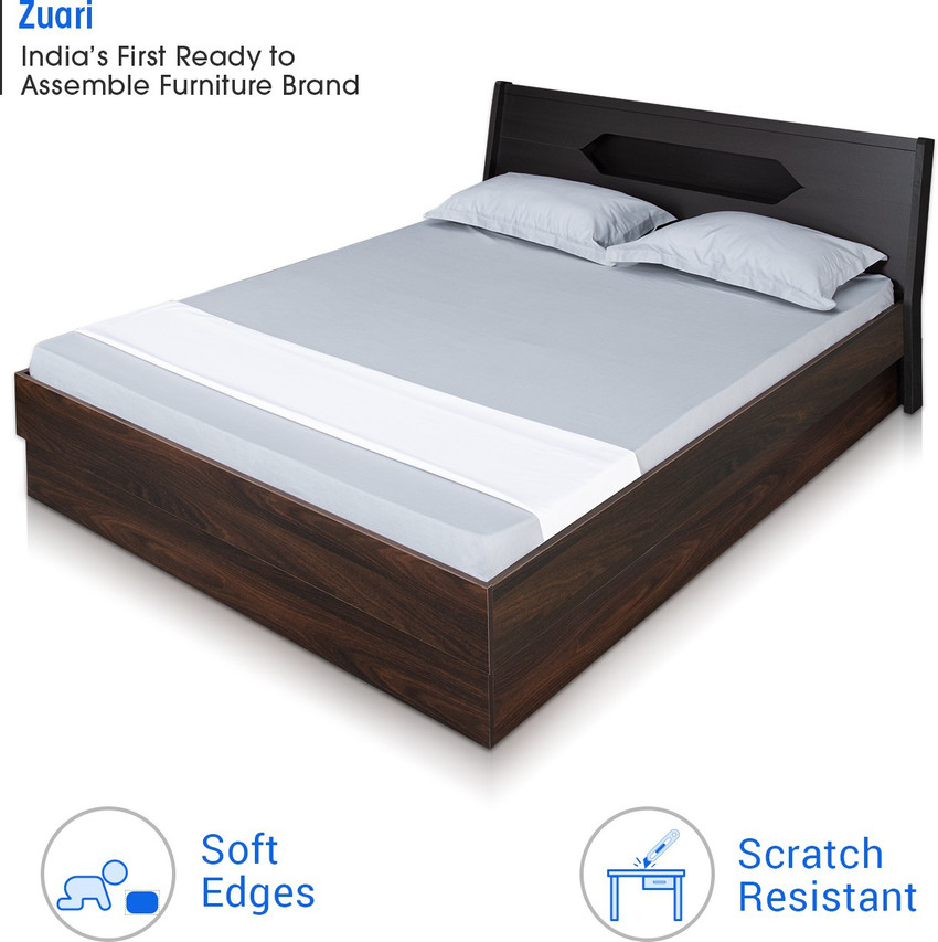 Zuari queen size bed best sale price