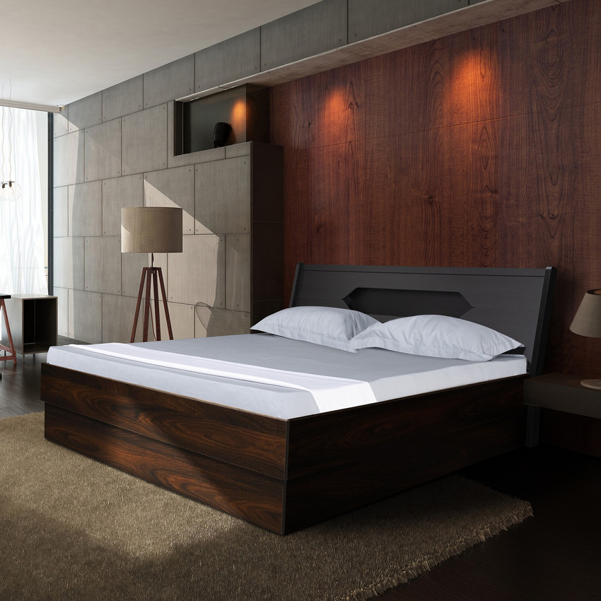 Zuari furniture discount double bed price