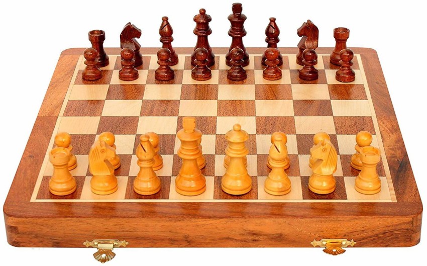 VTG Chessmaster Choice Of Champions Wooden Natural Burgundy Complete No  Board