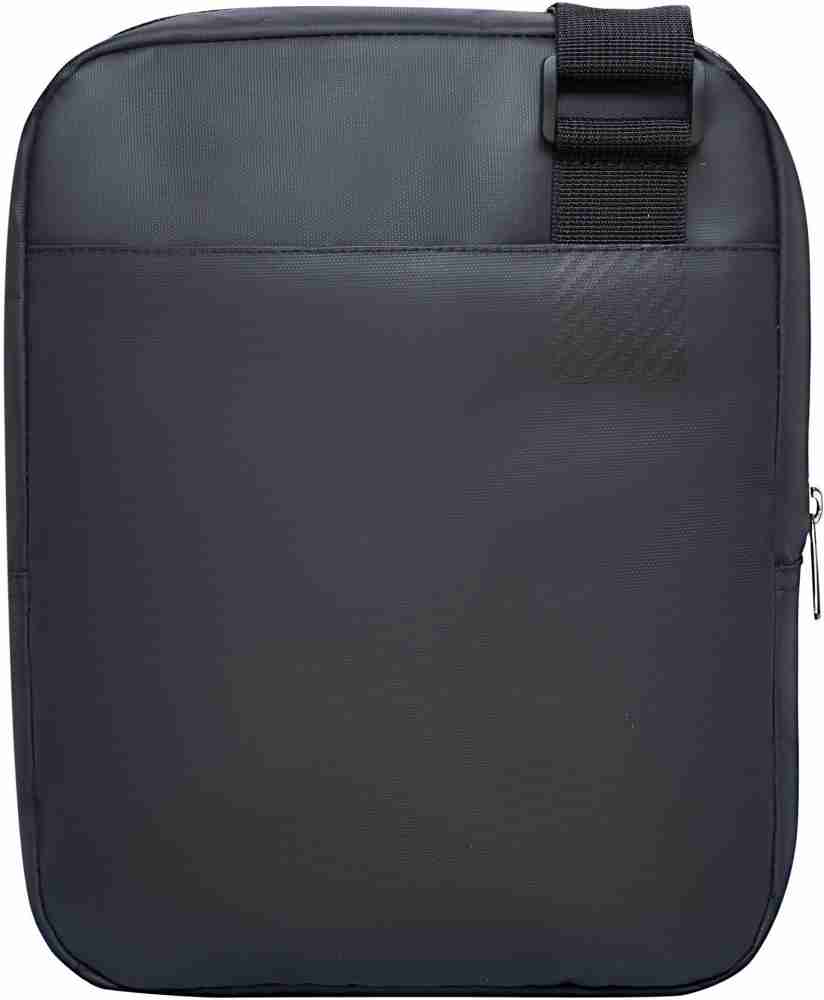 SKYBAGS Black Sling Bag TECHNO VERTICAL MESSENGER BLACK Black