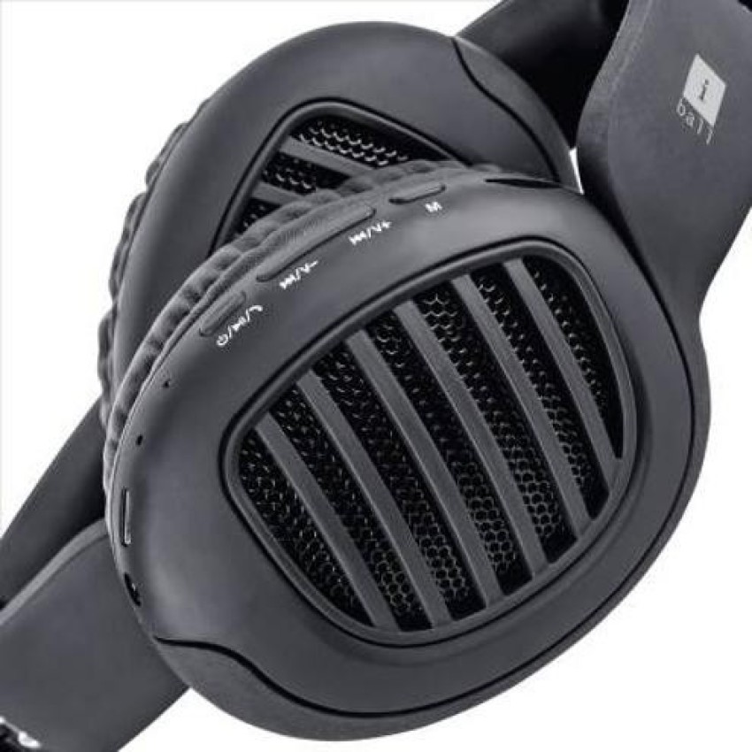 iball Decibel Black Edition Alexa Wireless Headphone Bluetooth Headset