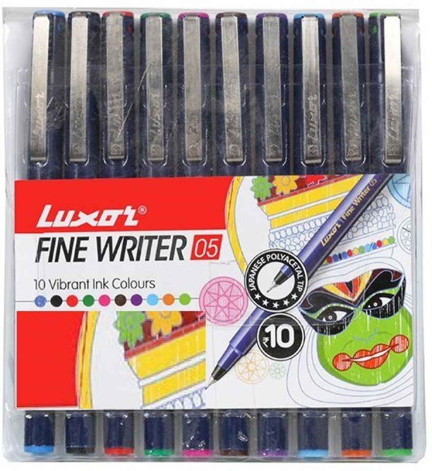 20 Faber Fineliner Pen Set Fine Liner Colouring Fineliners Assorted Colours  L150