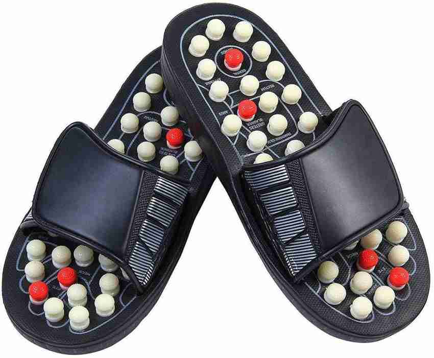 Ofit SIZE 7 acupressure flipflop slippers/accupressure slippers women/  Acupressure Therapy Sandals/ yoga paduka/Helps Lower Your Blood Pressure/  magnetic foot/Acupressure Paduka With Magnets For Stress And Pain Relief  Massager - Ofit 