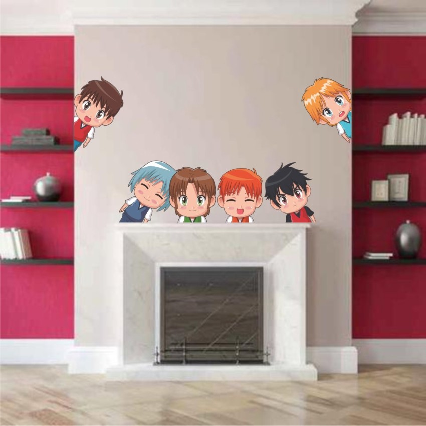 CVANU Naruto Wall Vinyl Decals Sasuke Uchiha Vinyl Stickers Anime Art Home  Decor ChildRoom Image n2 Pack of 1  Amazonin Home Improvement