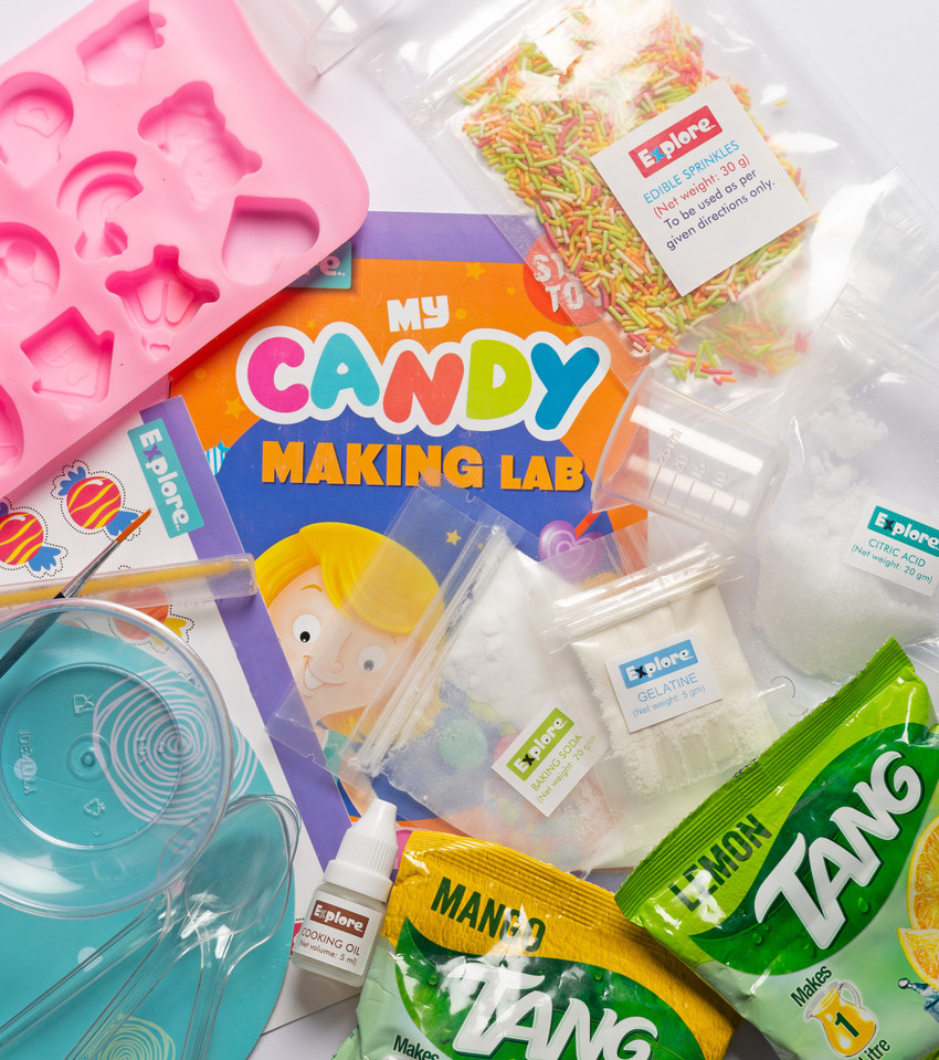 Yum candy making lab kit top