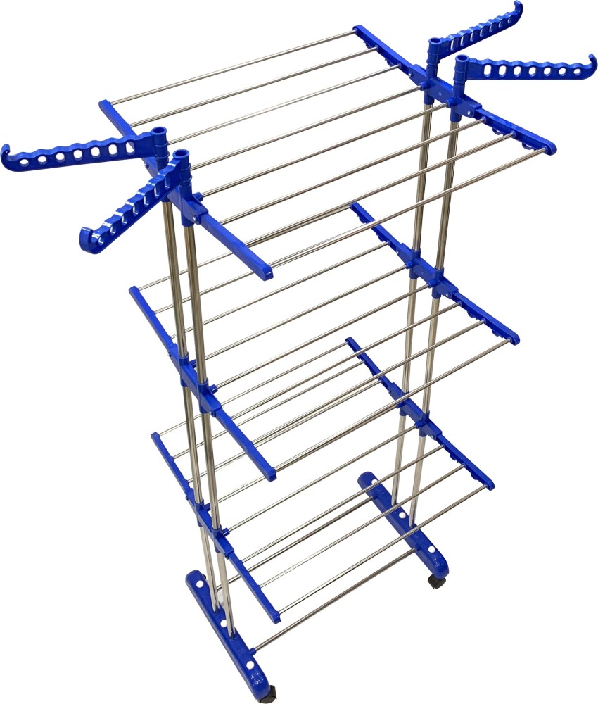 TNC Steel Floor Cloth Dryer Stand 900047 Price in India Buy TNC