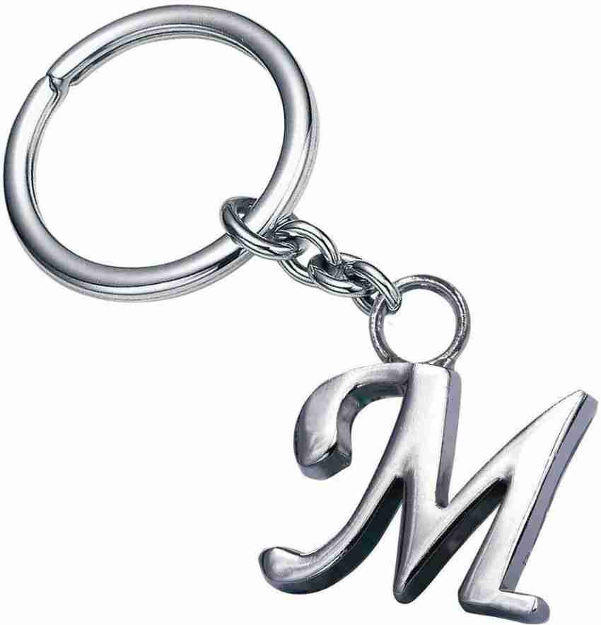 Newview M Alphabet chain Hook Keyring Keychain for Bike Car House