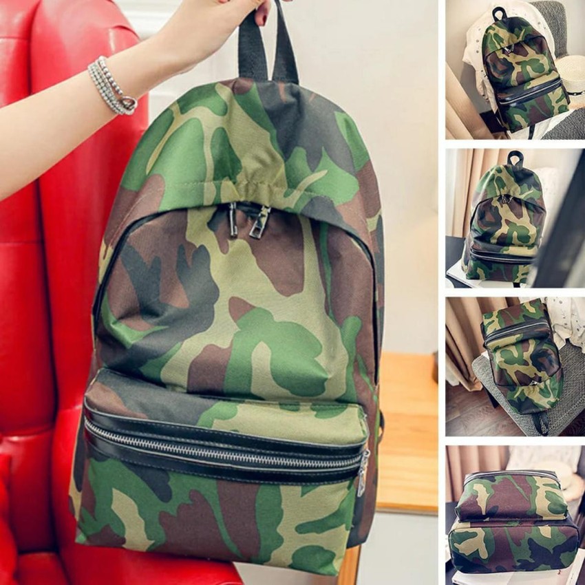 Army print 2025 school bags