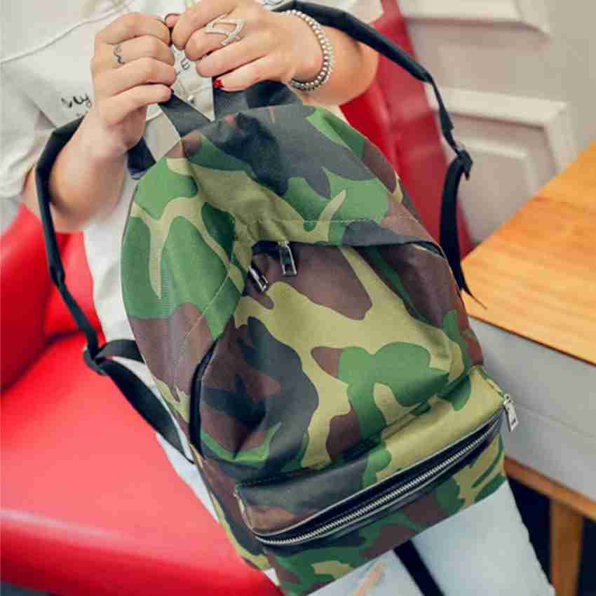 Army print outlet bag