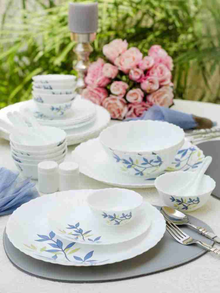 LAOPALA Pack of 35 Opalware 35 pcs Dinner set Dinner Set Price in India Buy LAOPALA Pack of 35 Opalware 35 pcs Dinner set Dinner Set online at Flipkart