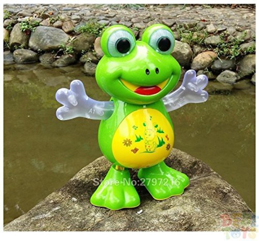 Toy Dancing Frog Musical Toys for Babies with Music Flashing