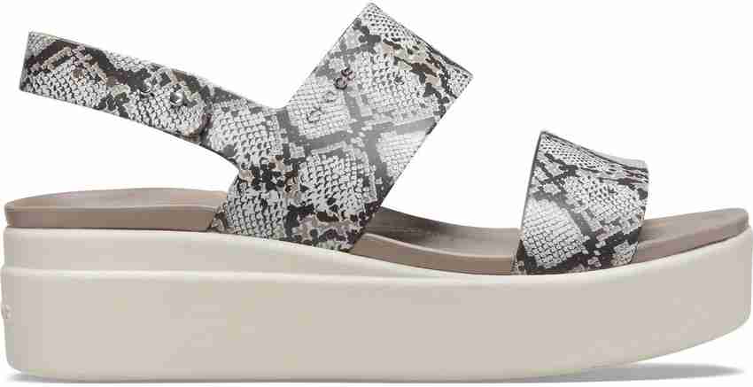 Crocs snakeskin sandals clearance