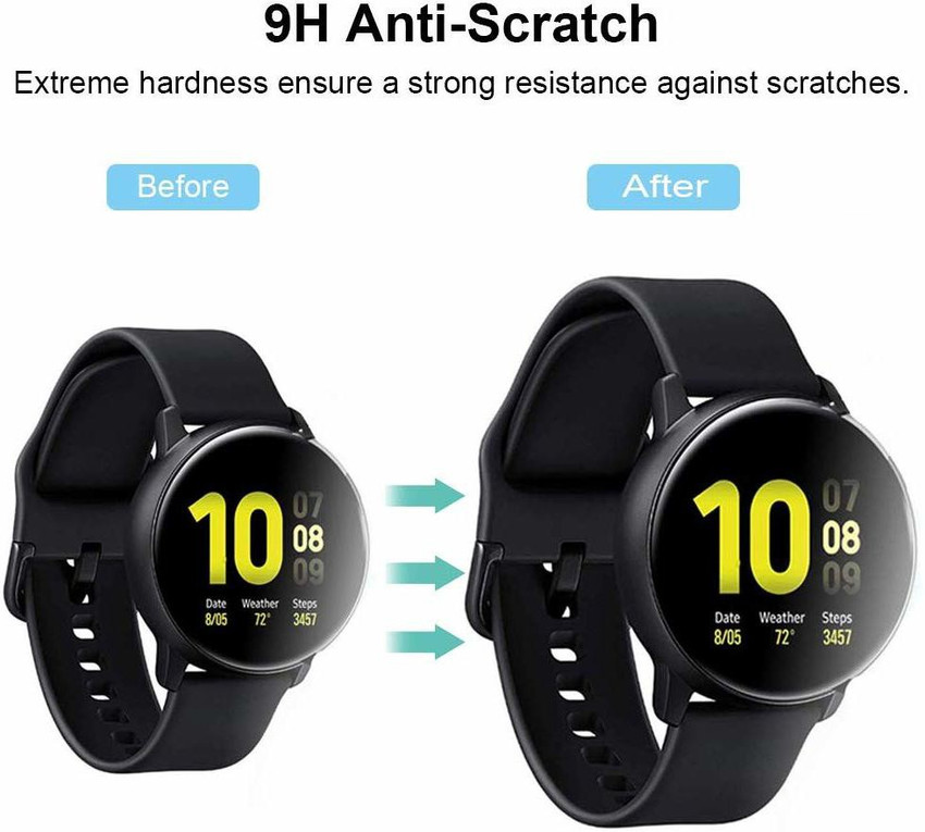 Bigil Tempered Glass Guard for Samsung Galaxy Watch Active 1 40mm