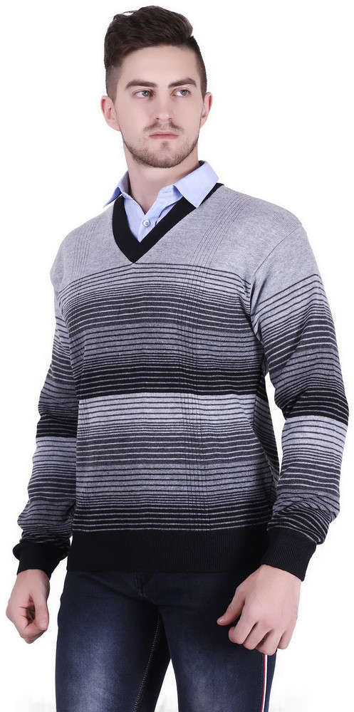 Grey sweater with black stars hotsell