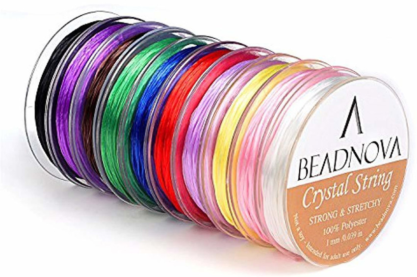 Beadnova Crystal String Cord Crystal String Cord . shop for