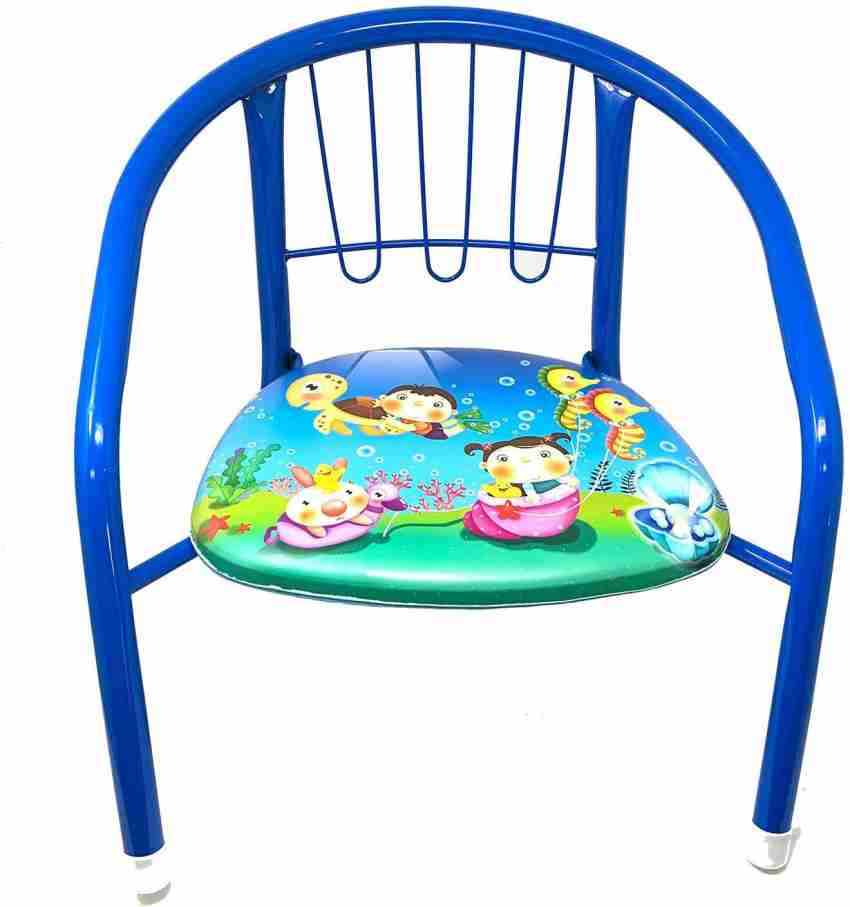 KidsBazaar Toddler Metal Chairs with Soft Cushion Bottom Squeaky